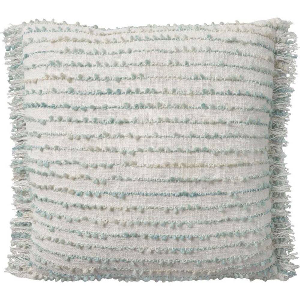 Mina Victory -  Lifestyle Handcrafted Stripe Indoor T Blue